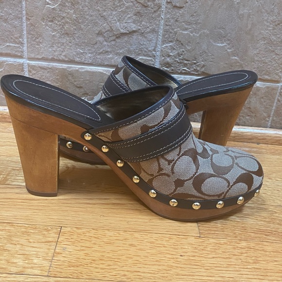 Coach Monogram Clogs - Picture 4 of 7